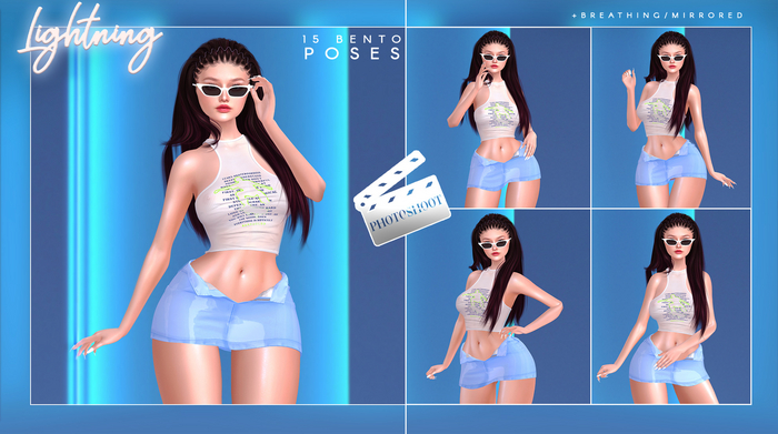 PHOTOSHOOT: Lightning - Bento Pose Pack