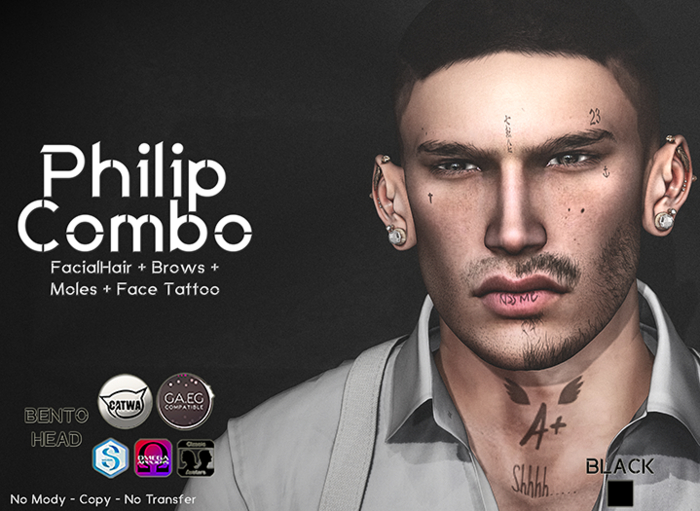 [Hipster Style] Philip COMBO BLACK