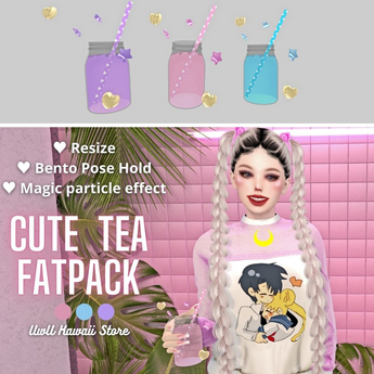 Second Life Marketplace - Cute tea Fatpack- UwU Kawaii Store