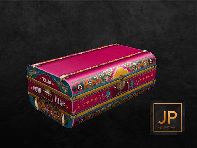 Zaara [home] : Trunk table *truck art*