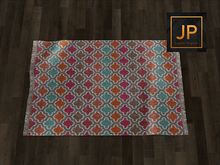 Zaara [home] : Ikat dhurrie rug *multi*
