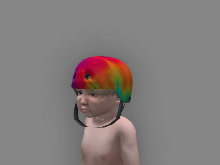 Hippy Helmet (Resize Menu)
