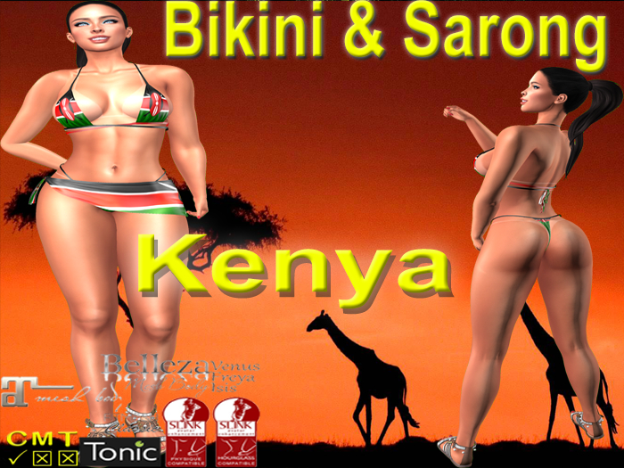 Kenya Bikini & Sarong