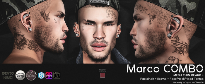 [Hipster Style] Marco COMBO RED