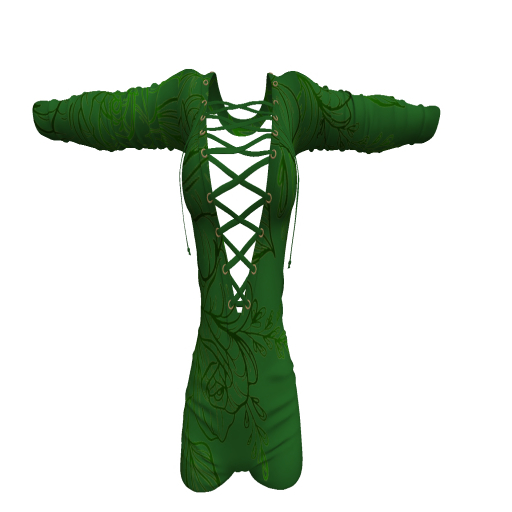 Illustrious - Floral- green