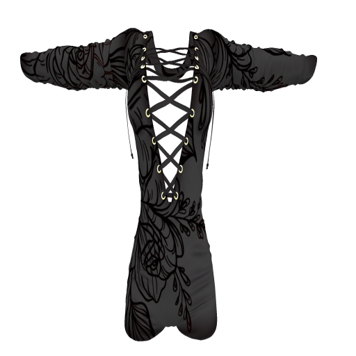 Illustrious - Floral- Black