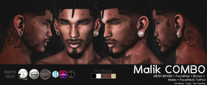 [Hipster Style] Malik COMBO FATPACK