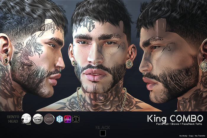 [Hipster Style] King COMBO BLACK