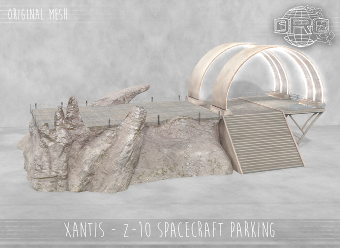 -DRD- Xantis - Z-10 spacecraft parking