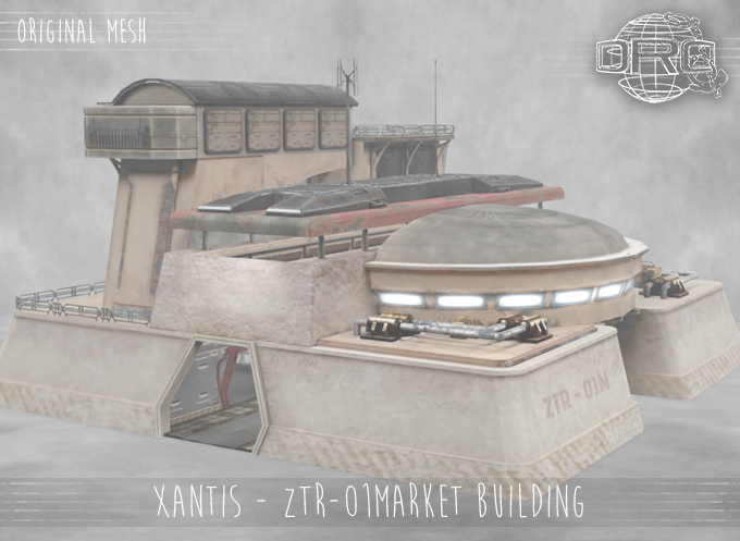-DRD- Xantis - ZTR-01Market building
