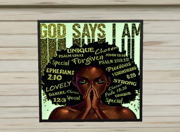PASSION ARTS GALLERY - GOD SAYS I AM 