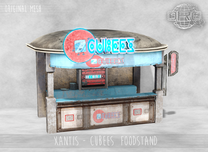 -DRD- Xantis - Cubees  foodstand