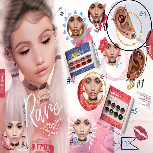 .:[PUMEC] :. #2 --- MESH EARS  Gacha Key