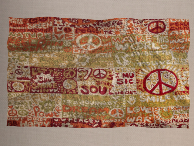 Carpet Peace&Love 2