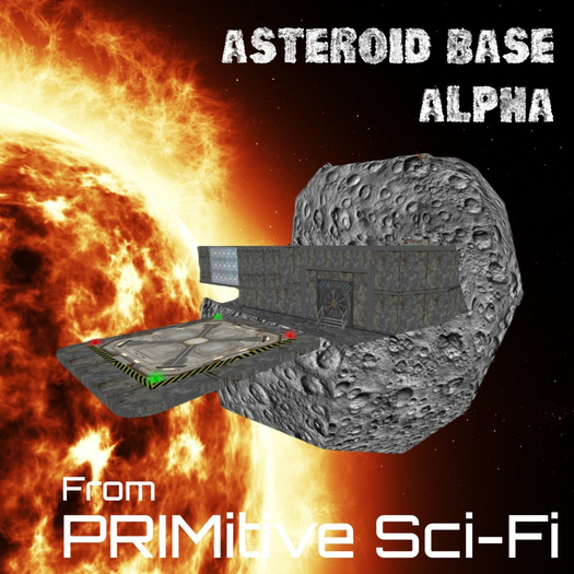 PRIMitive Sci-fi - Asteroid Base Alpha