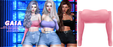Gaia - mooky tube top//babypink