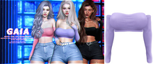 Gaia - mooky tube top//lilac