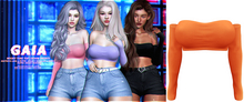 Gaia - mooky tube top//pumpkin
