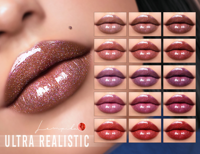 Lempika - 15 Lips Ultra Realistic Lelutka Evox #21