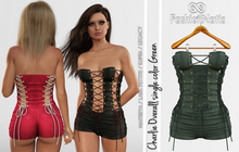 Charlie Overall Green - Maitreya Lara, Lara Petite, Kupra Original, Legacy Reborn, Juicy - FashionNatic