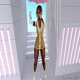 Static Pose Female Phone