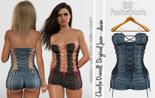 Charlie Overall Original Jeans - Denim - Maitreya Lara, Lara Petite, Kupra, Legacy, Reborn, Juicy - FashionNatic
