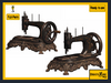 Second Life Marketplace - ::DisturbeD:: Victorian Sewing Machine - FULL ...