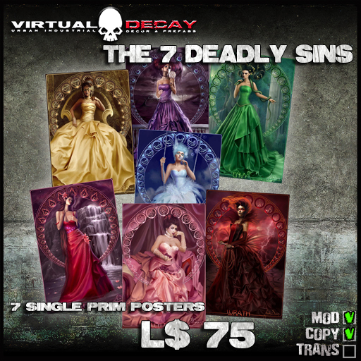 -Virtual Decay- 7 deadly sins wallpack