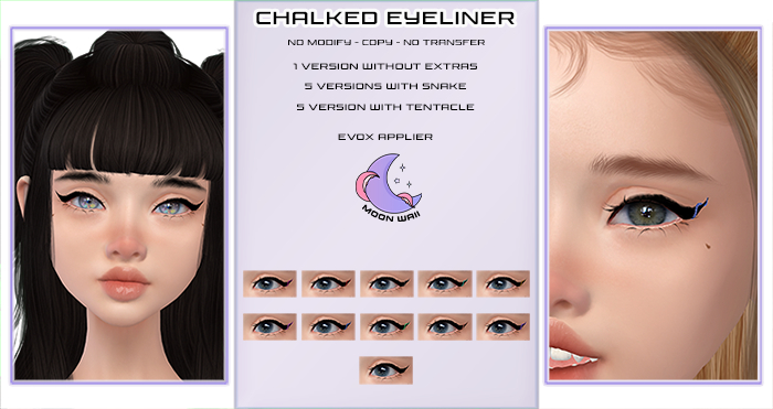 moonwaii . chalked eyeliner (evox applier)