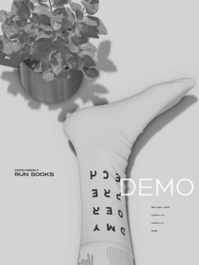 [Dope+Mercy]RUN Socks_DEMO (ADD)
