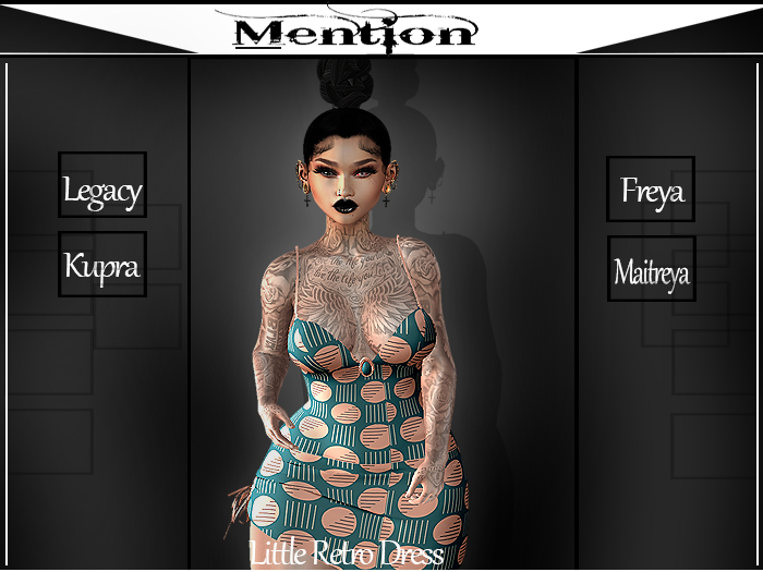 {M}Little Retro Dress`Kupra`