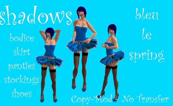 Shadows Bleu Le Spring Tutu outfit