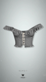 -Pixicat- Sofia Top (HoundTooth)