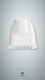 -Pixicat- Sofia Skirt (White)