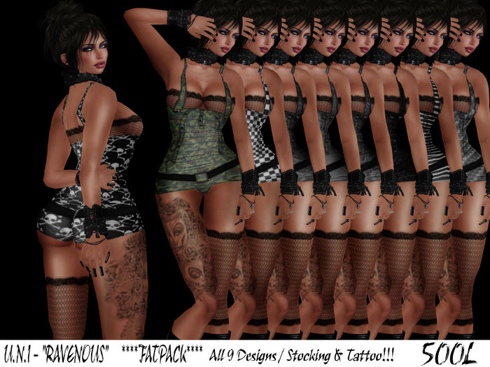 U.N.I ~ Ravenous FATPACK   **NEW PROMO***