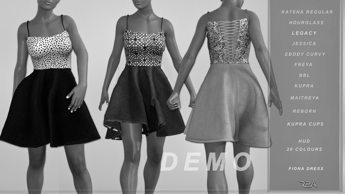 R2A -FIONA DRESS DEMO