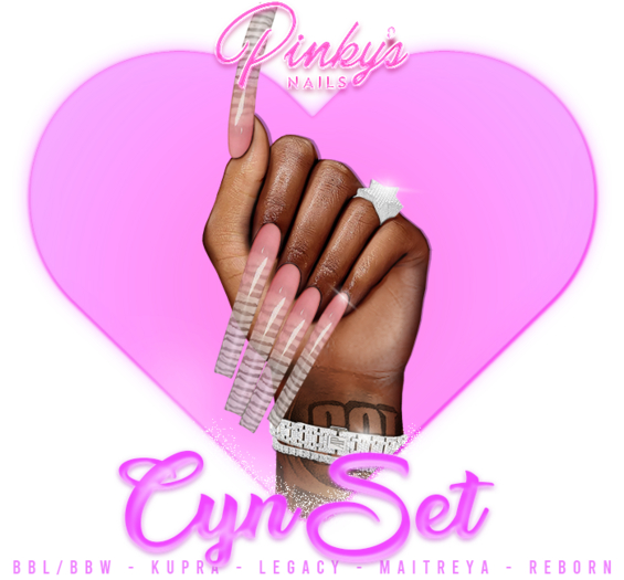 !! Pinky's Nails !! Cyn Set ' Coffin