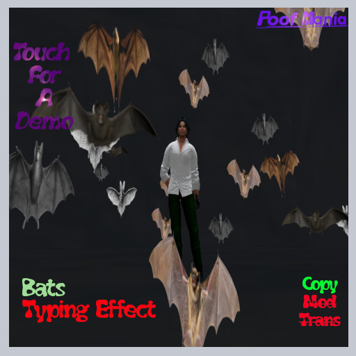 Bats Typing Effect