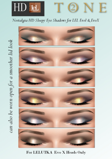 TONE 2 - Nostalgia Sleepy Eye Makeup HD LEvol (Add)