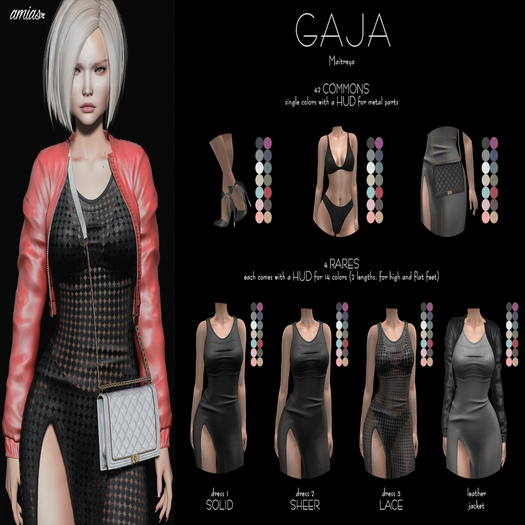 amias - GAJA dress 3 RARE - !REZ ME!