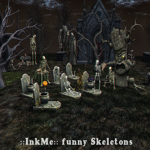 ::InkMe:: Funny Skeletons #2