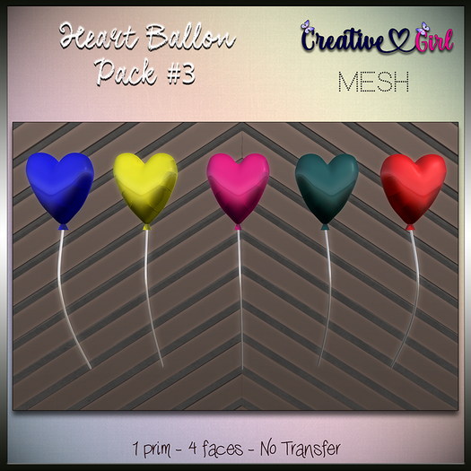 ::CG:: Heart Ballon Pack #3