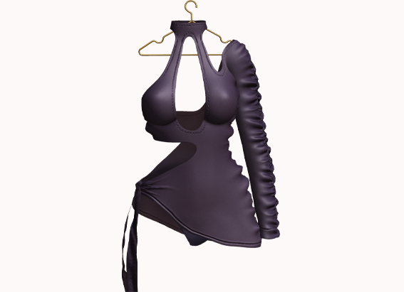 ::SS:: Dress Lola (Grape)
