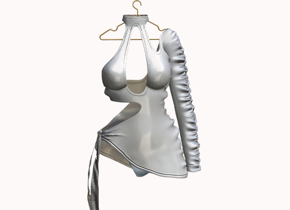 ::SS:: Dress Lola (Silver)