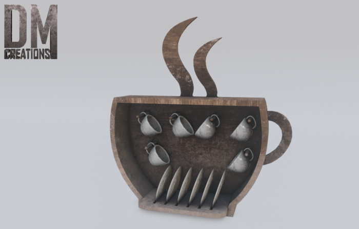 Coffee Stand Full Perm Mesh