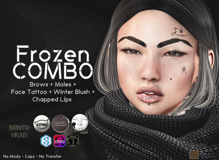 [Hipster Style] Frozen COMBO BROWN
