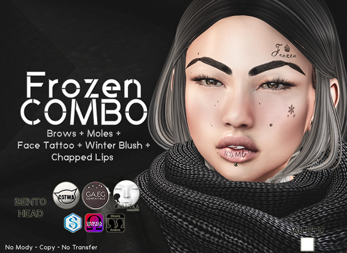 [Hipster Style] Frozen COMBO WHITE