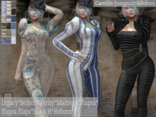 *Cami*060*Jumpsuit -bolero*