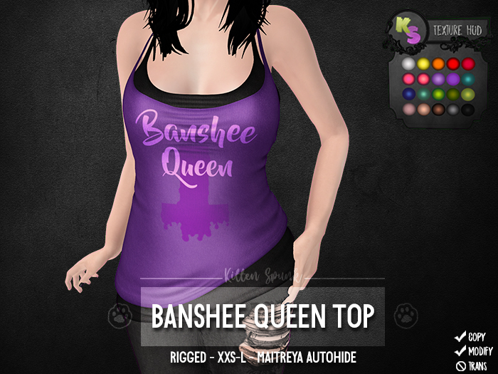 +KS+ Banshee Queen Tank Top DEMO