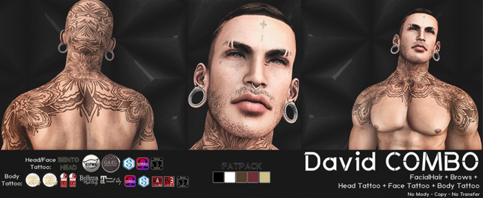 [Hipster Style] David COMBO FATPACK